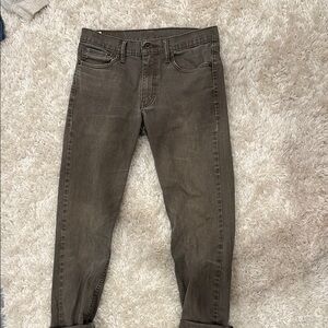 Levi's Brown Slim Jeans Classic Denim